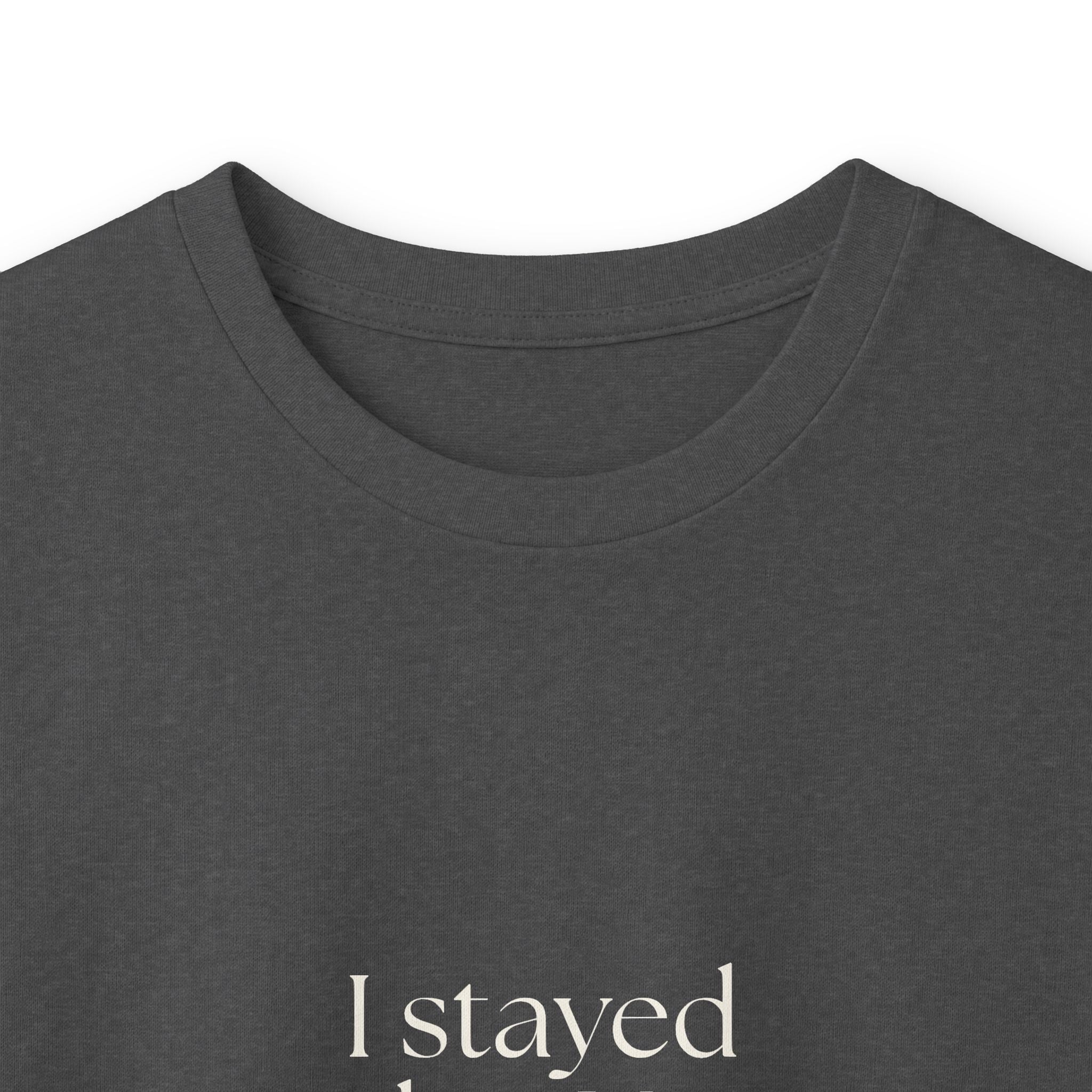 I stayed calm. Very suspicious - Long Sleeve Shirt - Dry Humor