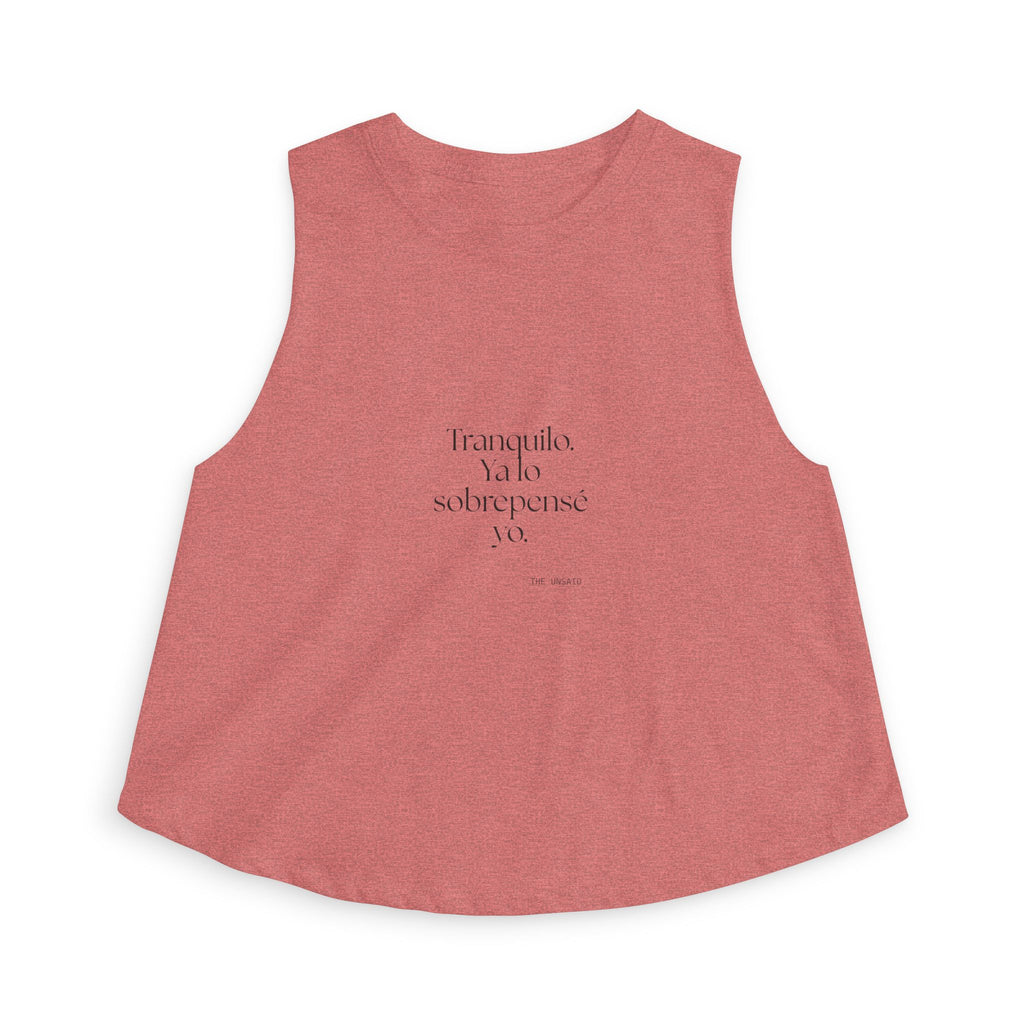 Tranquilo. Ya lo sobrepensé yo - Crop Top - En Español