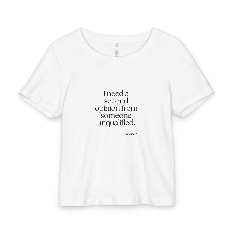 Baby Tee — I need a second opinion from someone unqualified.