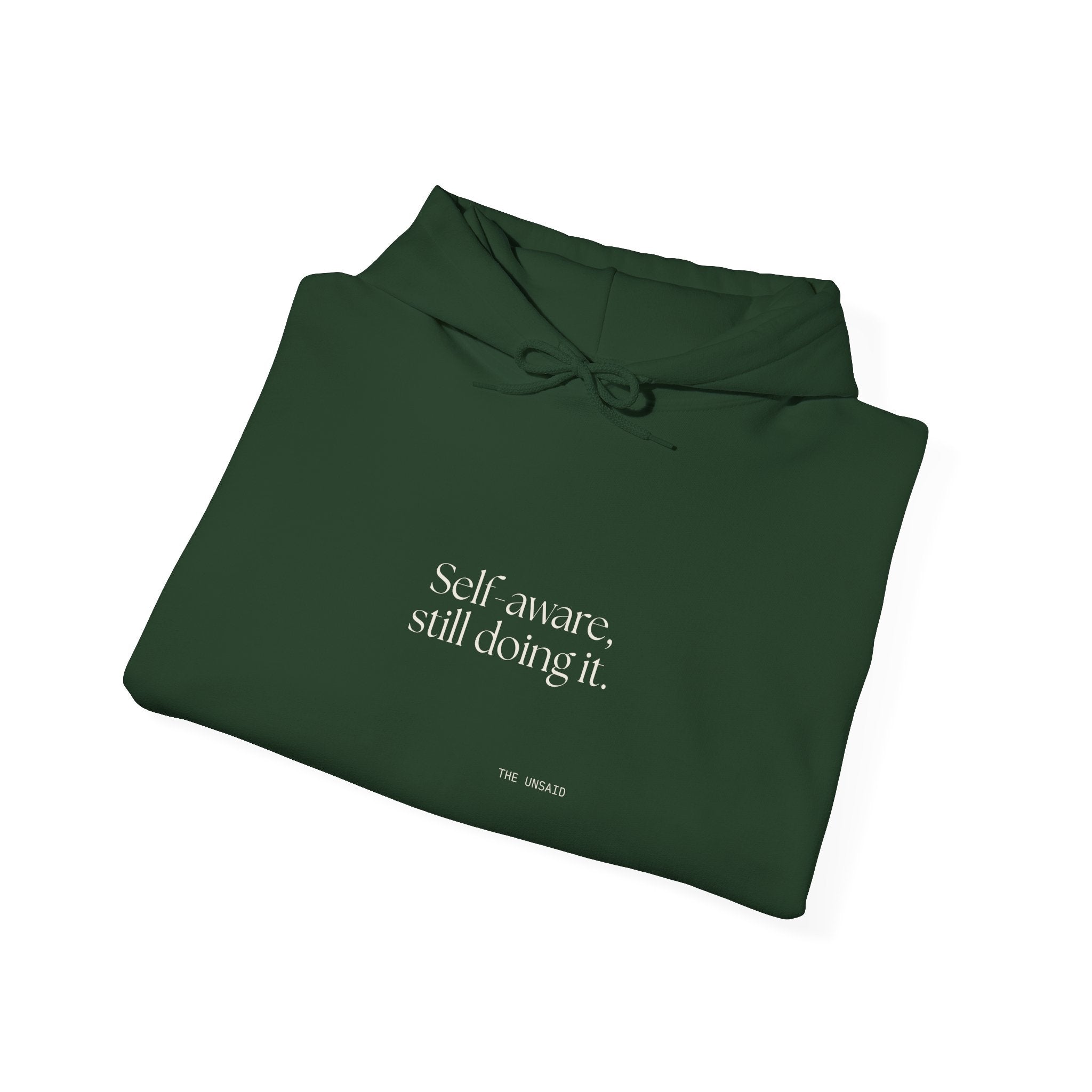 Self-aware, still doing it - Hoodie - Dry Humor