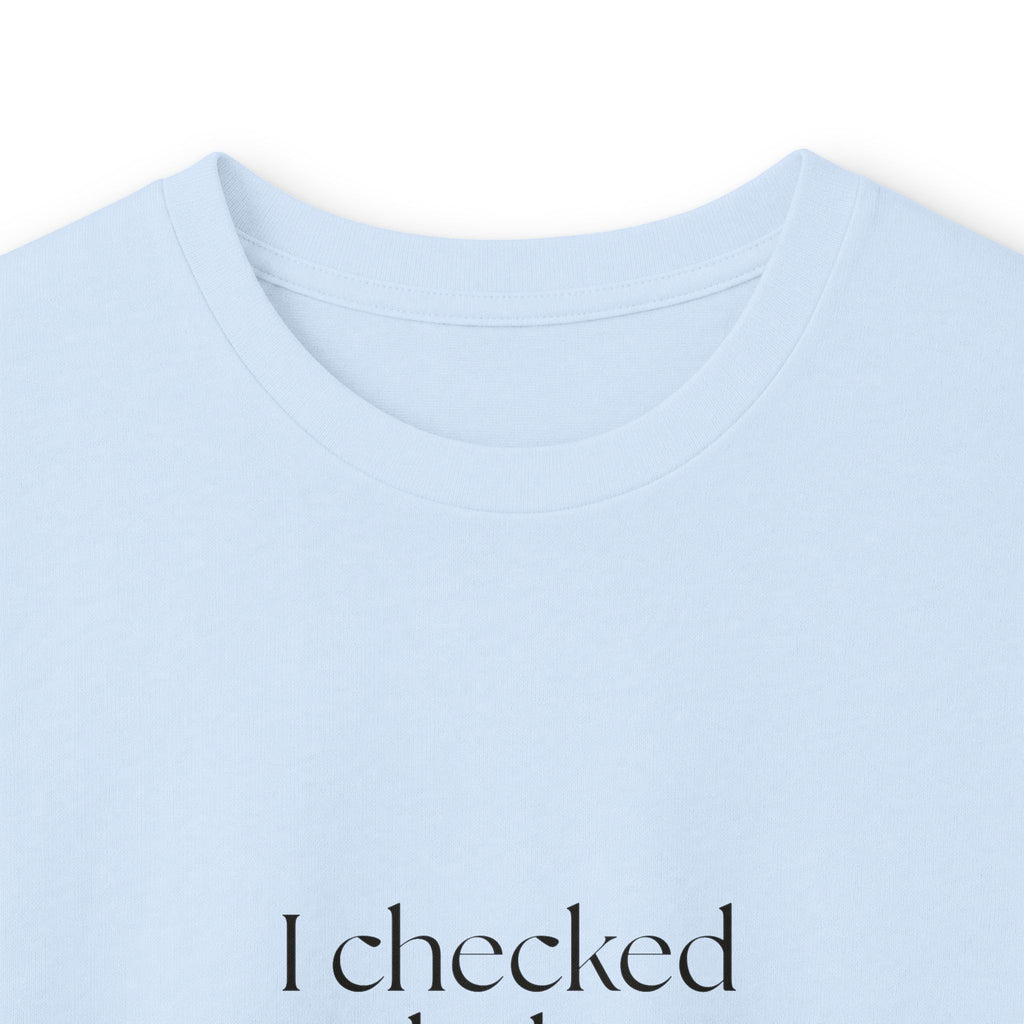 I checked my balance for the plot - Long Sleeve Shirt - Dry Humor