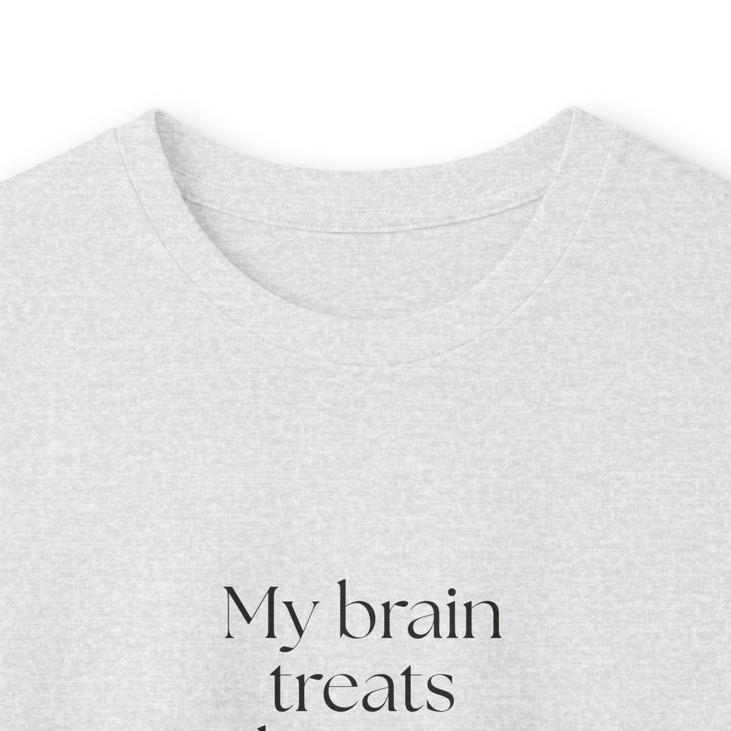 My brain treats silence as a meeting invite - Long Sleeve Shirt - For Overthinkers