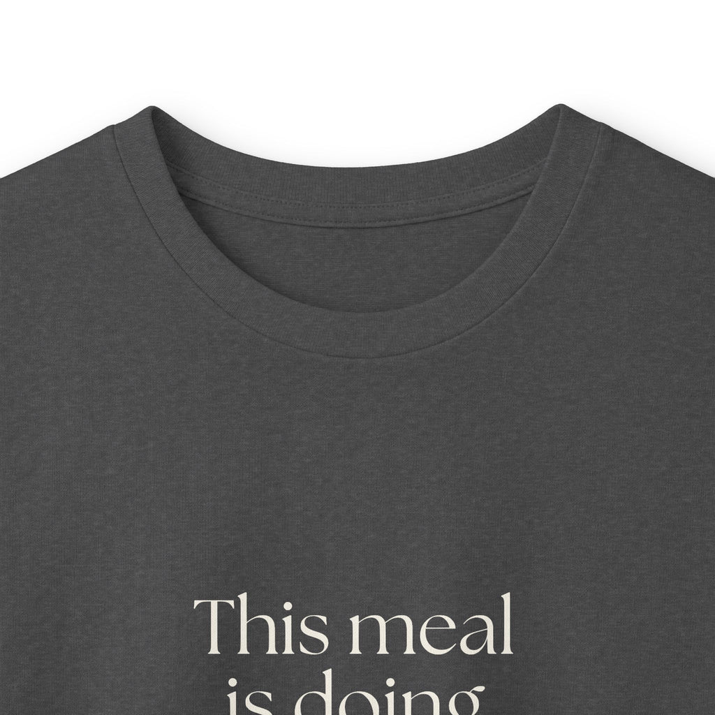 This meal is doing unpaid therapy - Long Sleeve Shirt - Dry Humor