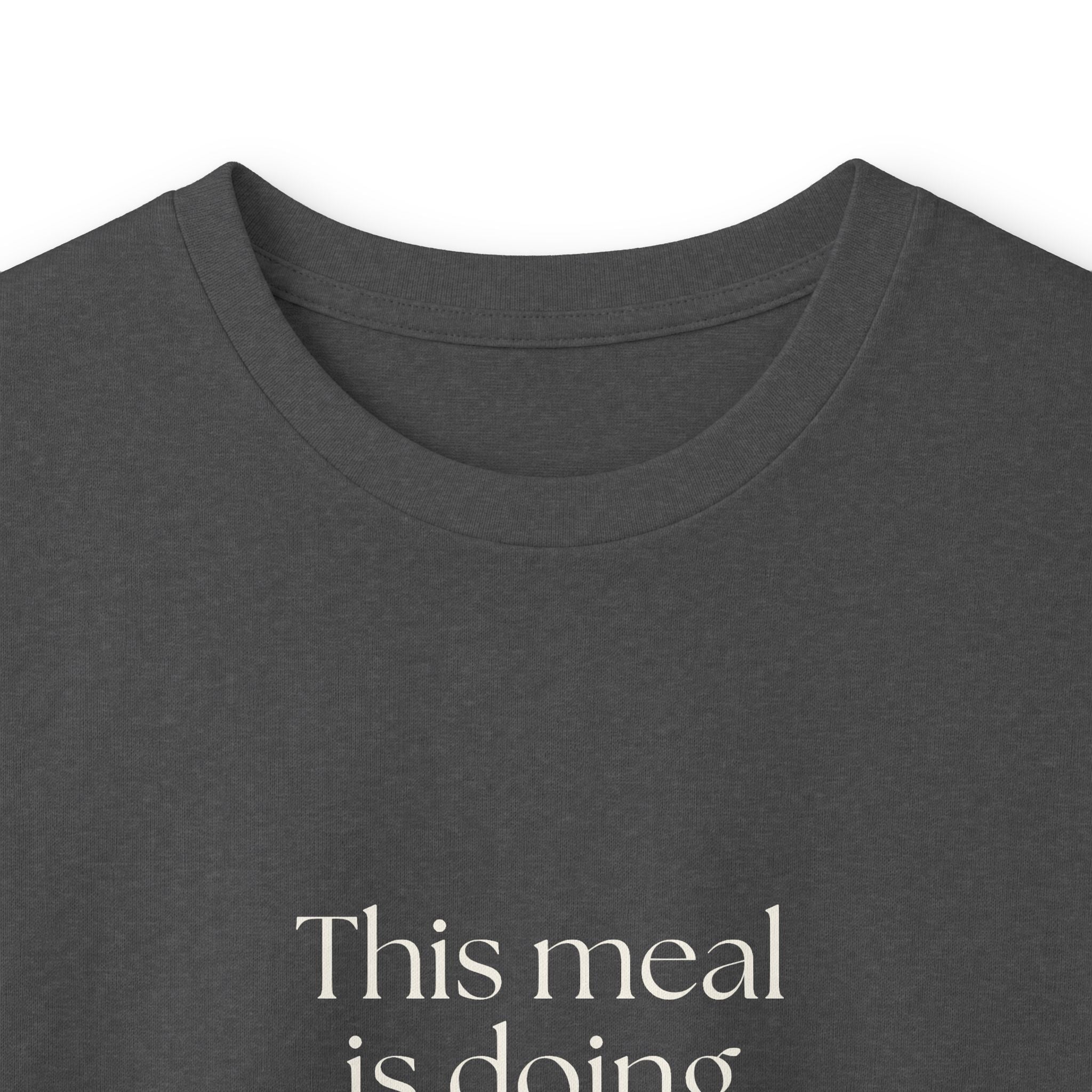 This meal is doing unpaid therapy - Long Sleeve Shirt - Dry Humor