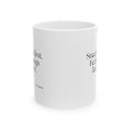 Snack first. Feelings later - Coffee Mug - Dry Humor