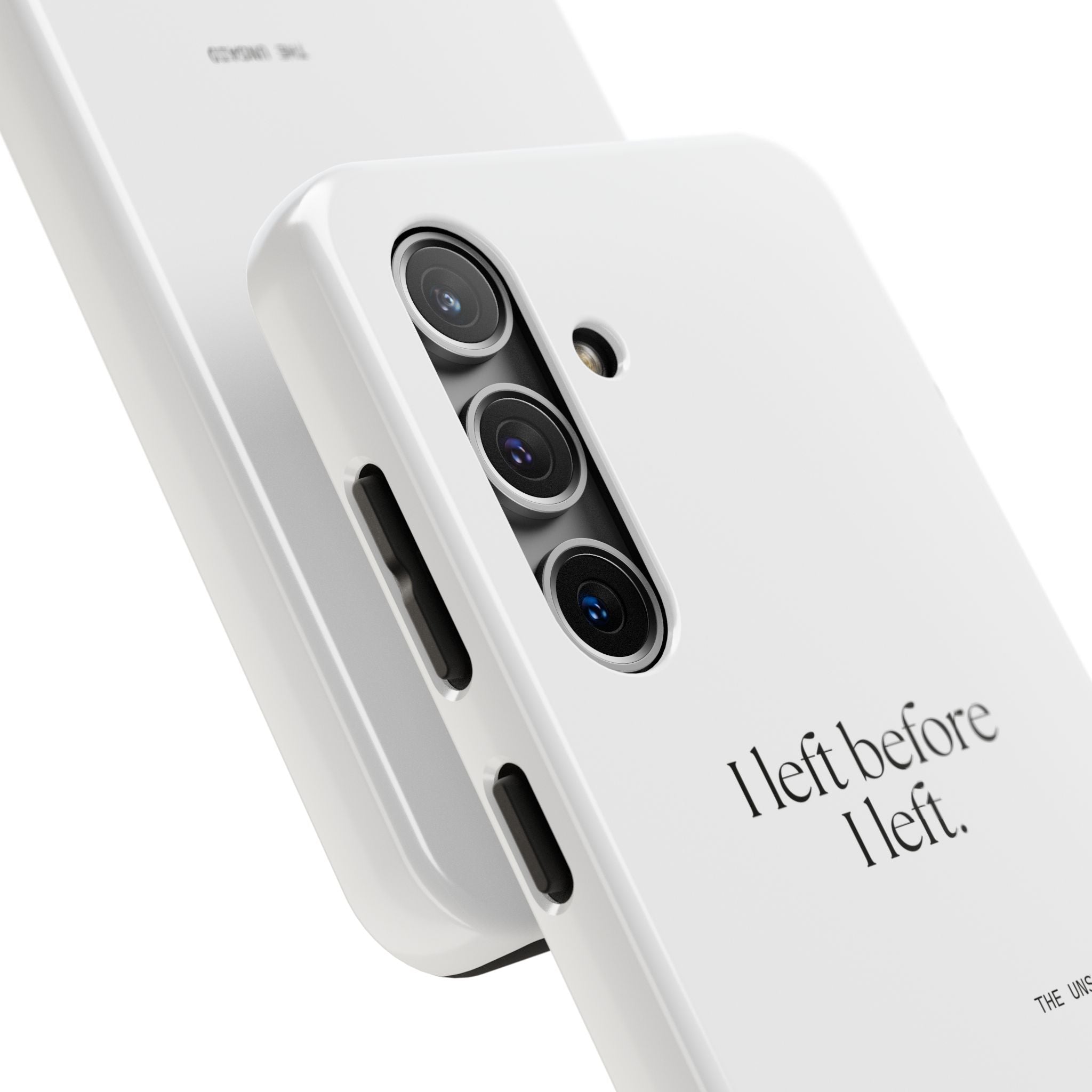 I left before I left - Tough Phone Case - For Introverts
