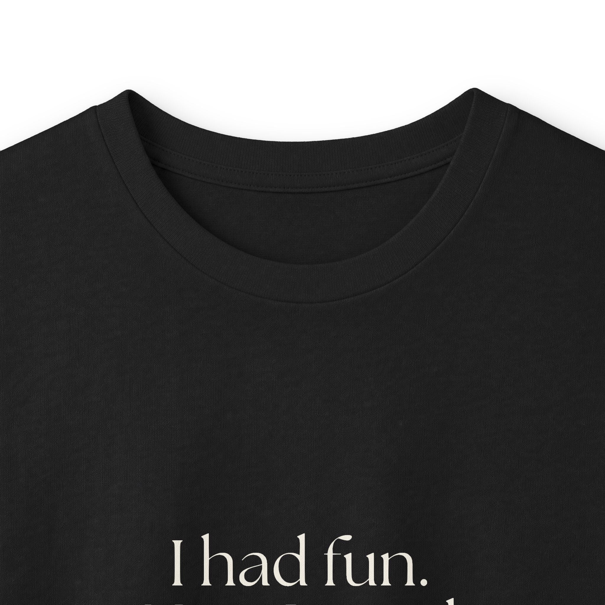 I had fun. Now I need three days - Long Sleeve Shirt - For Introverts