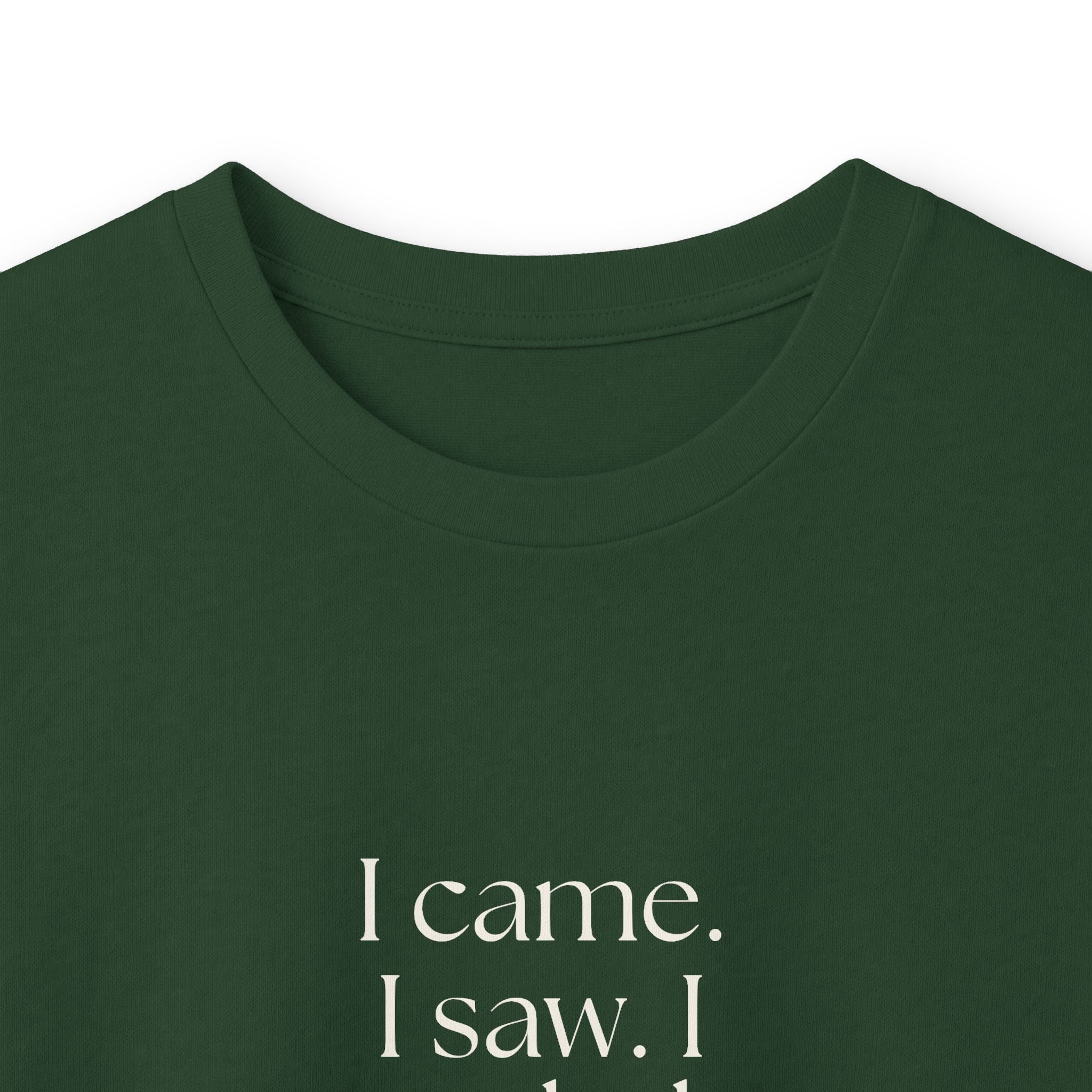 I came. I saw. I needed a bathroom break - Long Sleeve Shirt - For Introverts