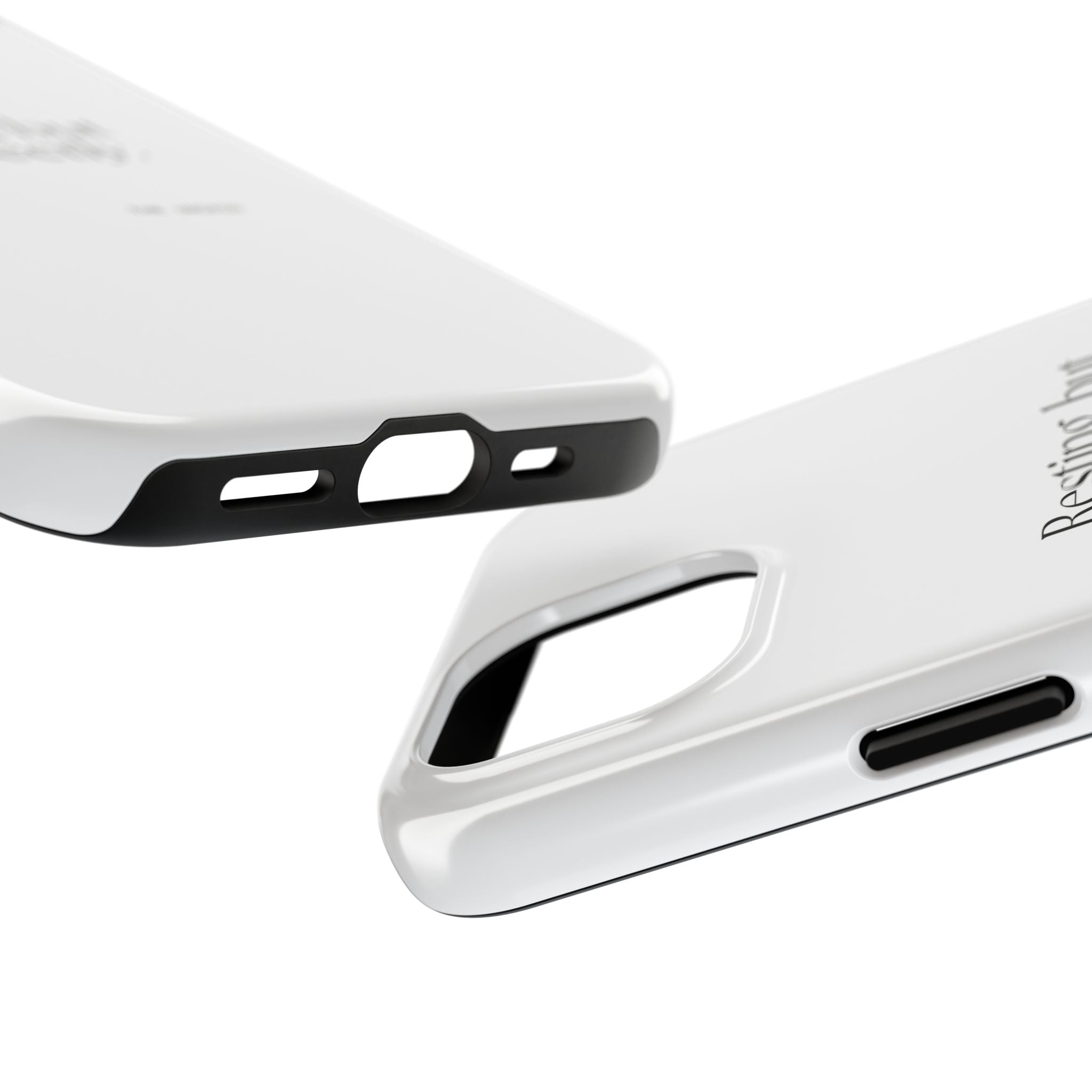 Resting, but incorrectly - Tough Phone Case - For Quiet Minds