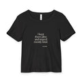 I kept them alive and stayed mostly kind - Baby Tee - Dry Humor