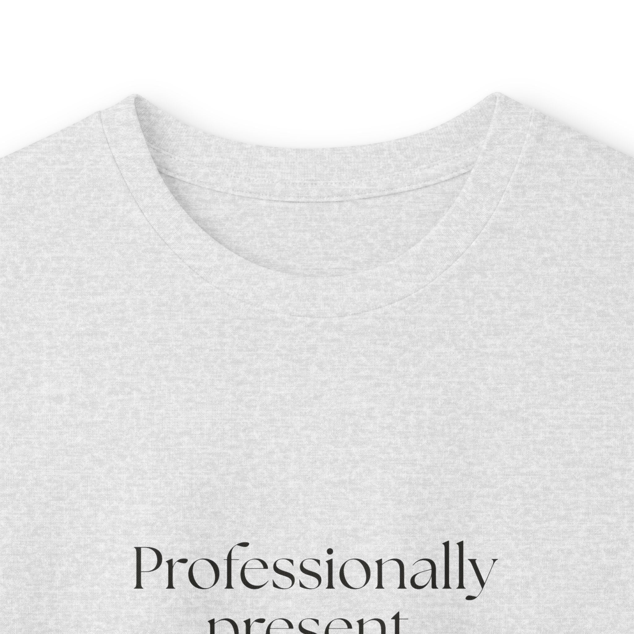 Professionally present. Personally buffering - Long Sleeve Shirt - For Tired Days