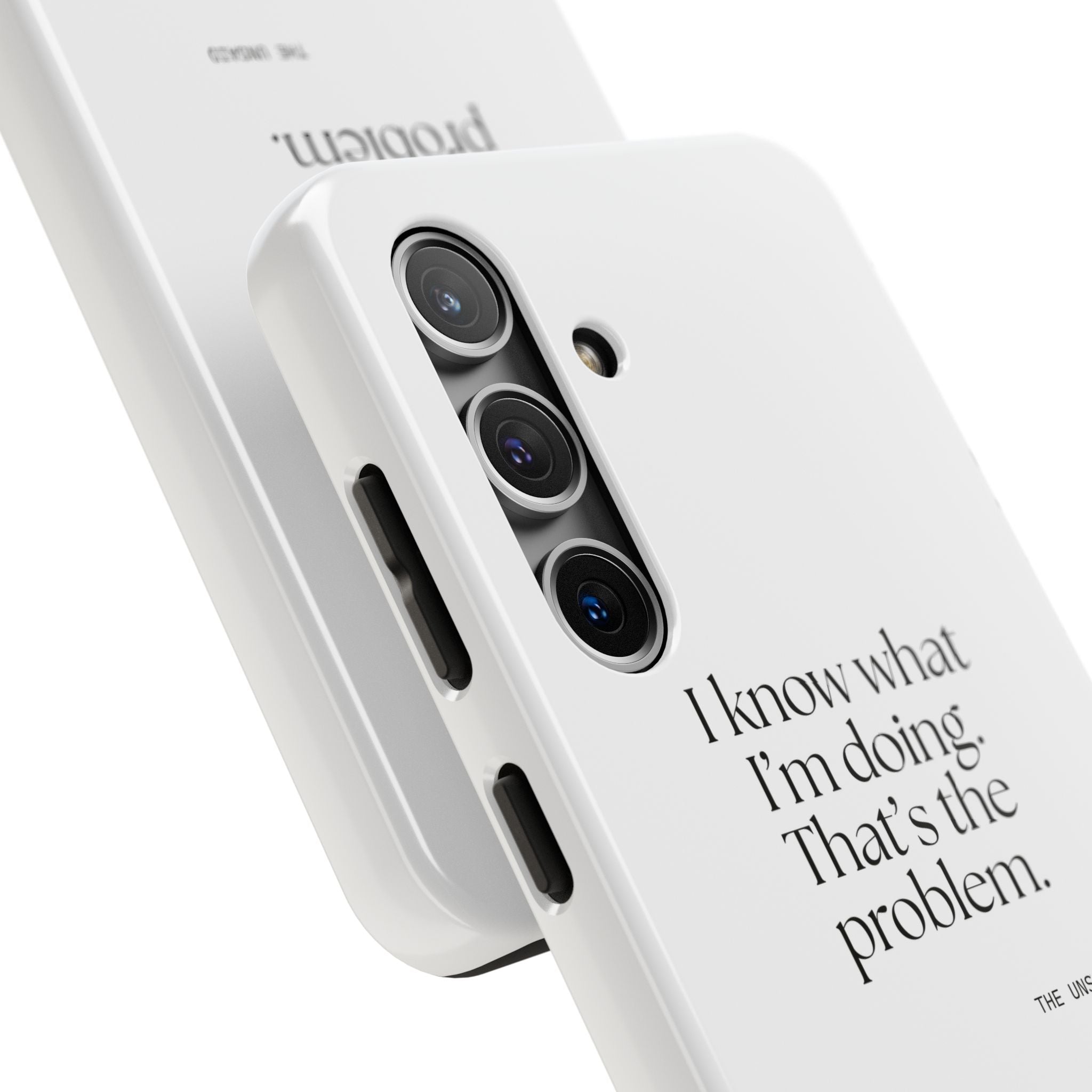I know what I’m doing. That’s the problem - Tough Phone Case - Dry Humor