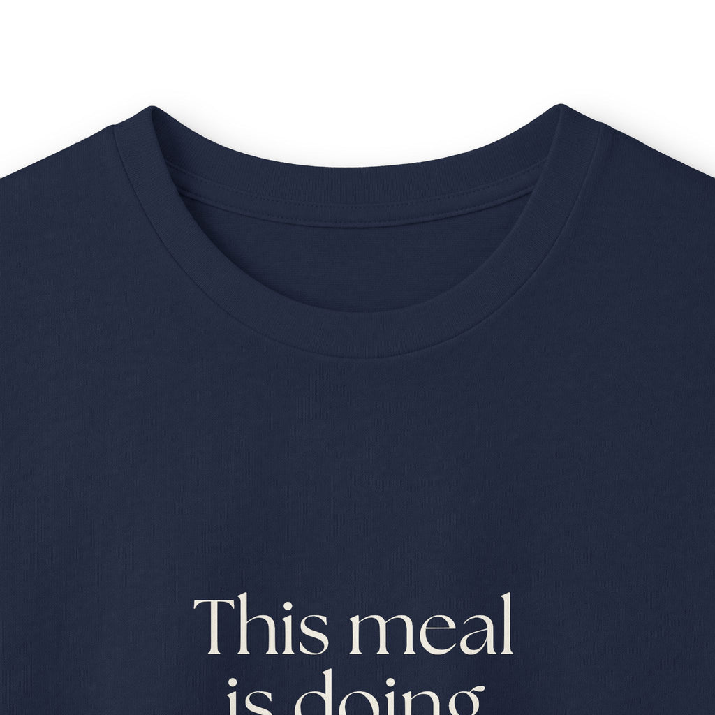 This meal is doing unpaid therapy - Long Sleeve Shirt - Dry Humor
