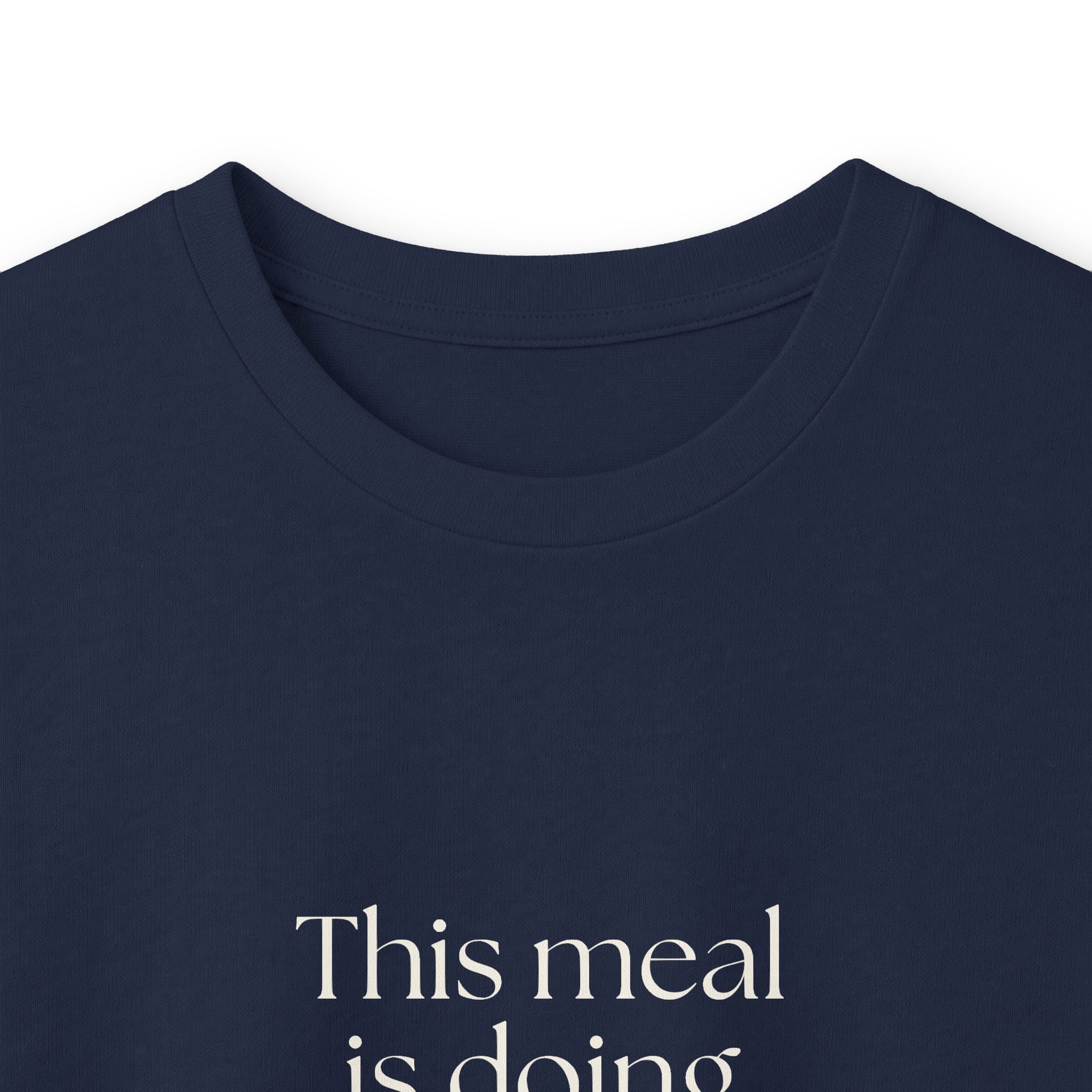 This meal is doing unpaid therapy - Long Sleeve Shirt - Dry Humor
