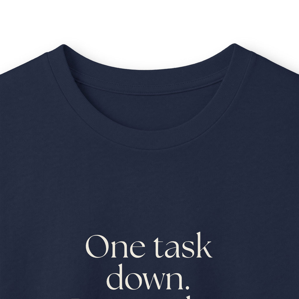 One task down. Personality restored briefly - Long Sleeve Shirt - Dry Humor