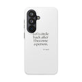 Let’s circle back after I become a person - Tough Phone Case - For Tired Days