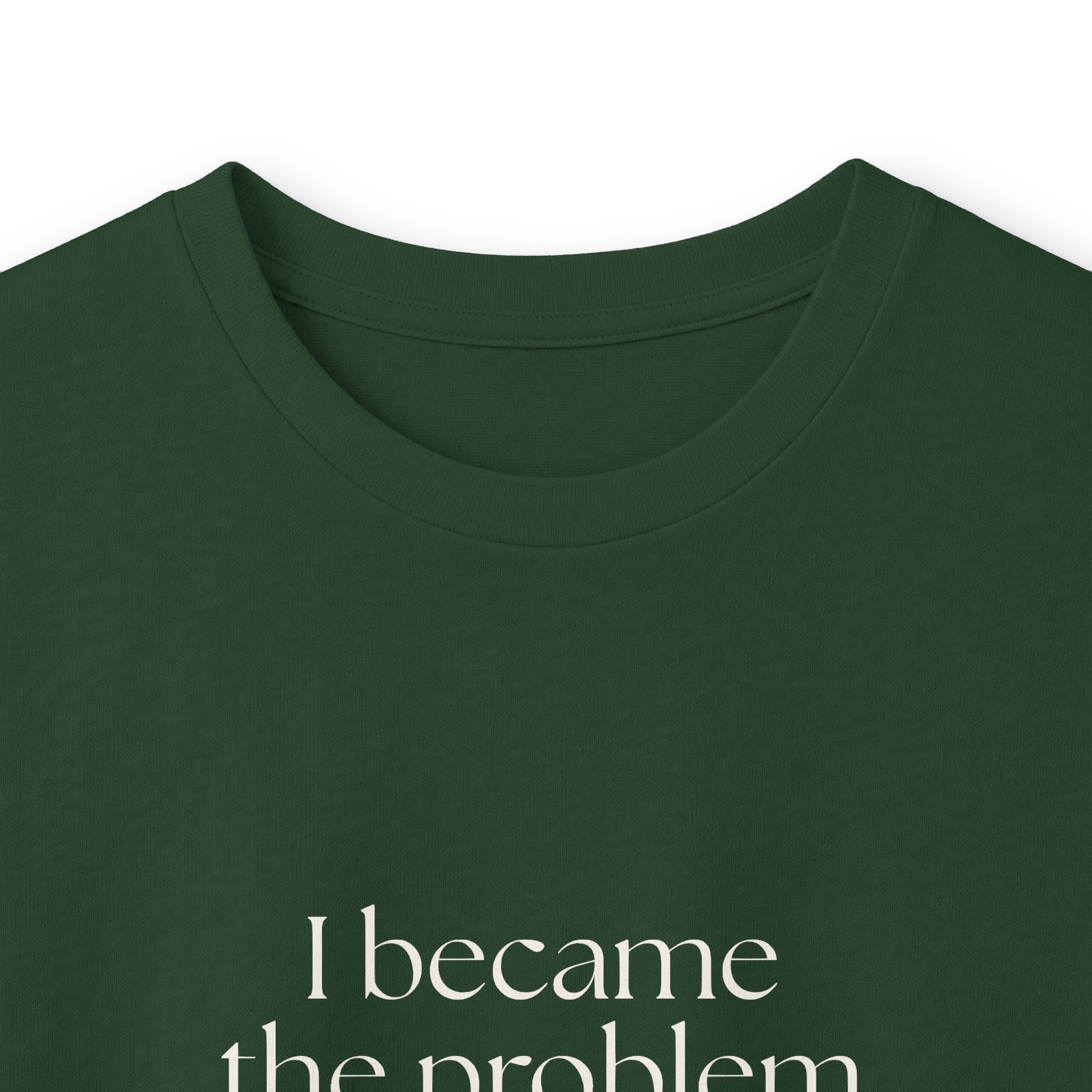 I became the problem and the witness - Long Sleeve Shirt - Dry Humor