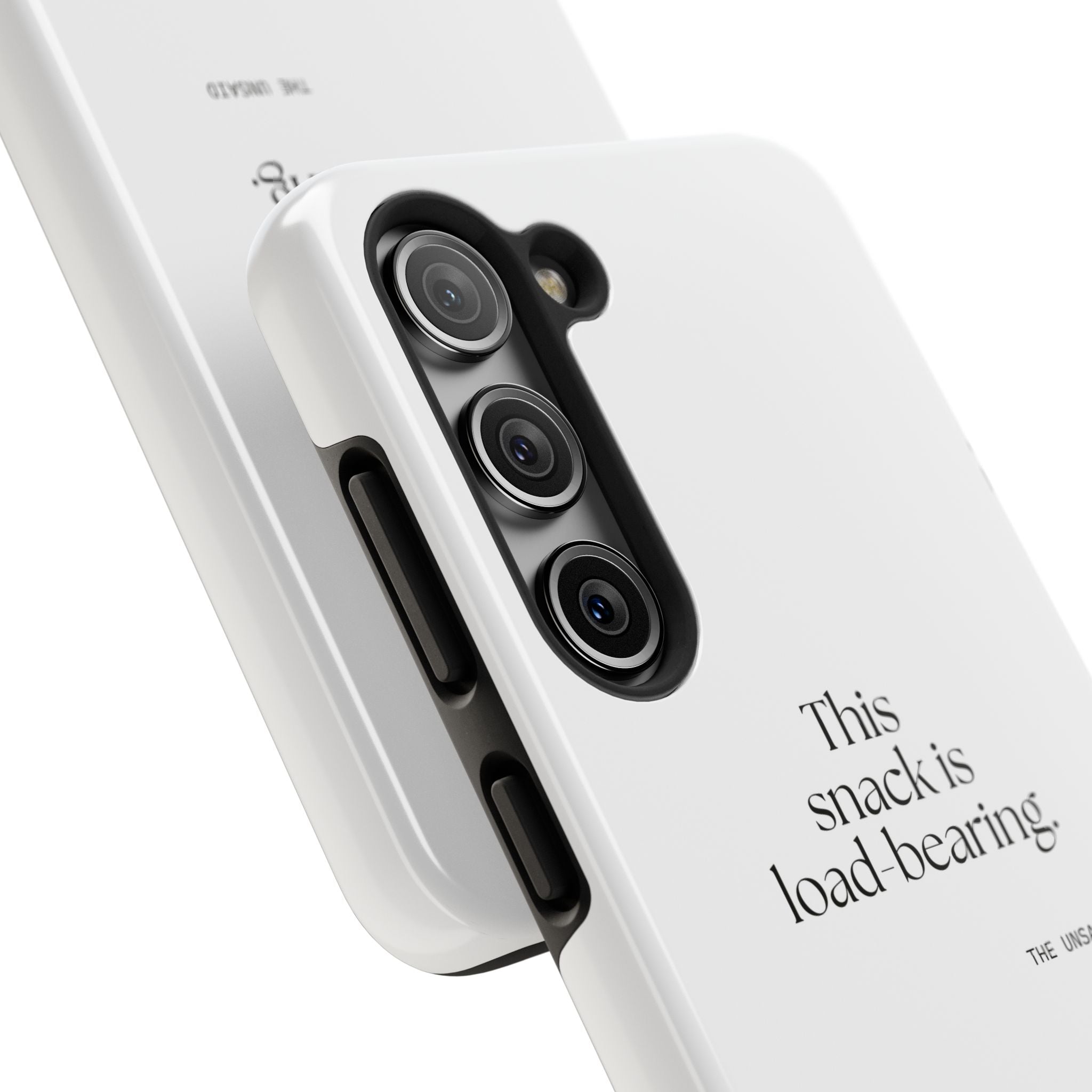This snack is load-bearing - Tough Phone Case - Dry Humor