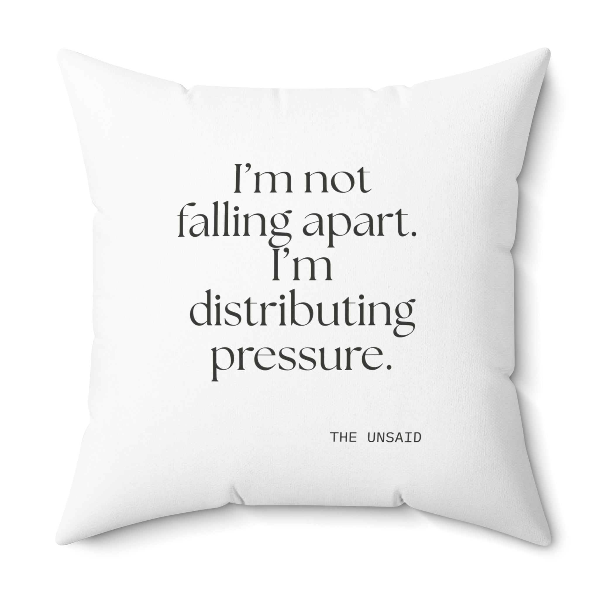 I’m not falling apart. I’m distributing pressure - Throw Pillow - For Introverts