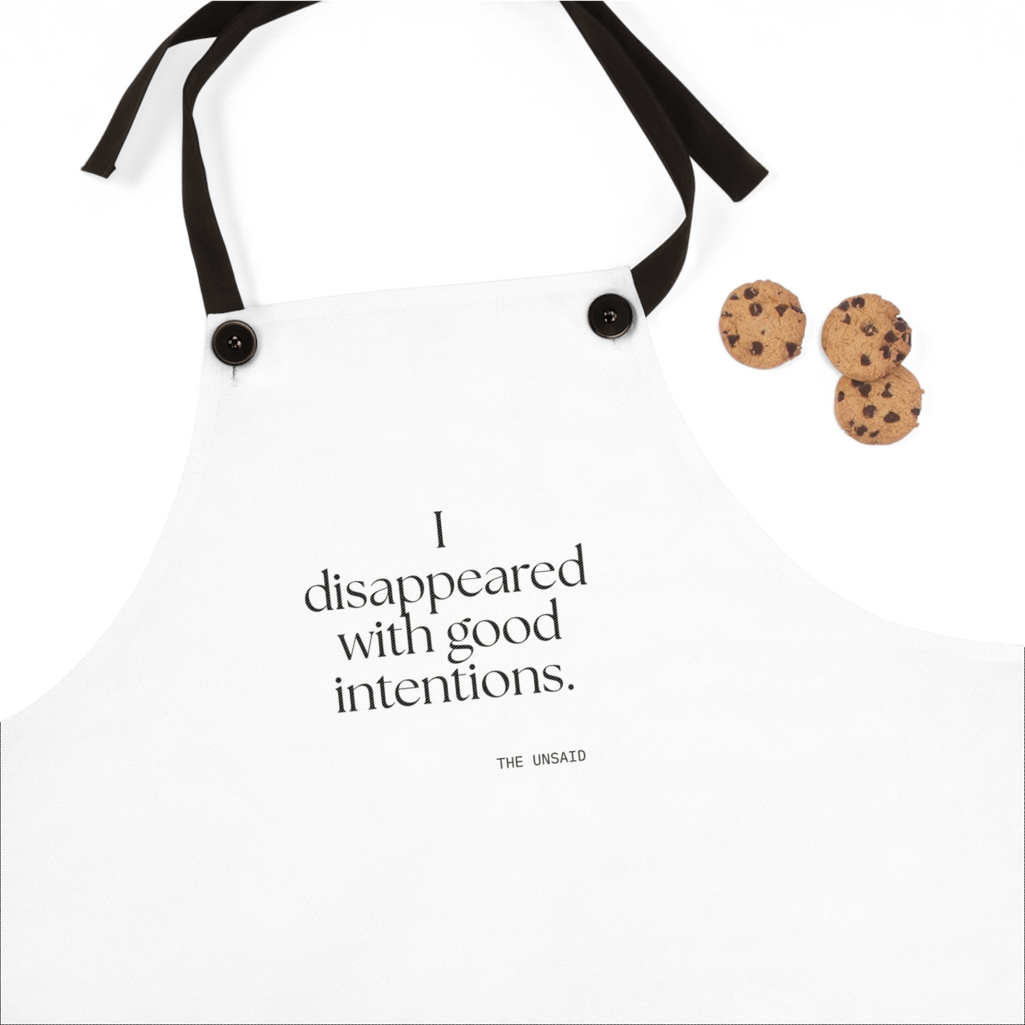 I disappeared with good intentions - Apron - For Introverts