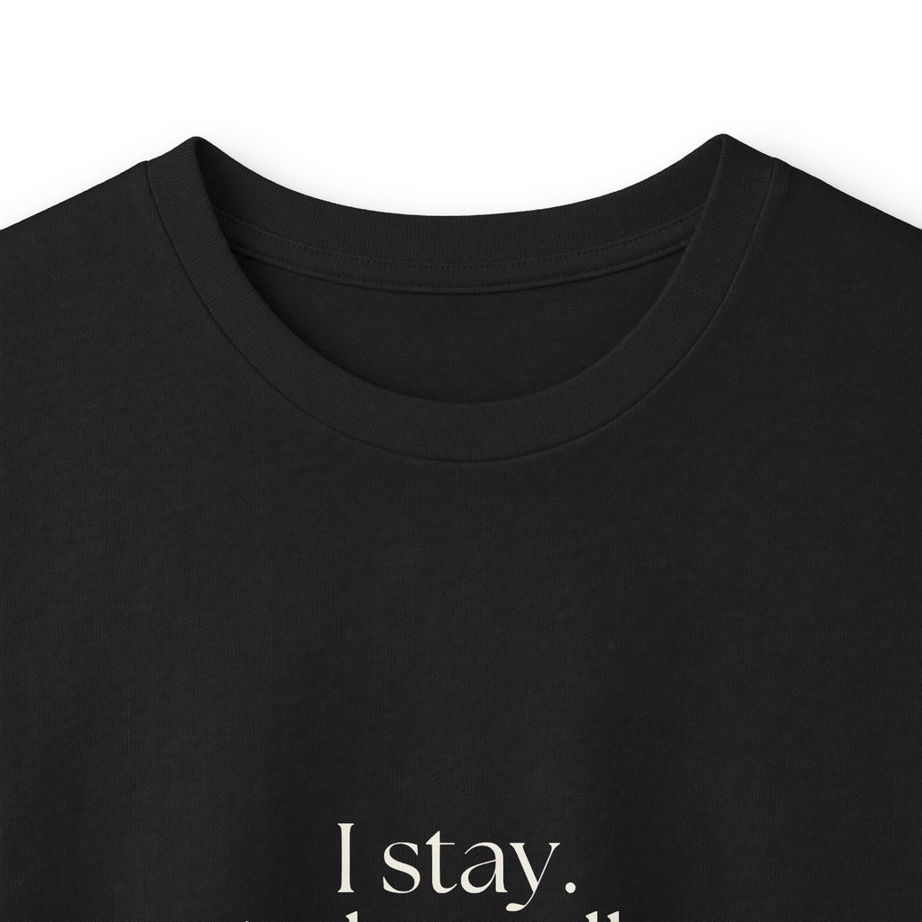I stay. Awkwardly, but I stay - Long Sleeve Shirt - For Introverts