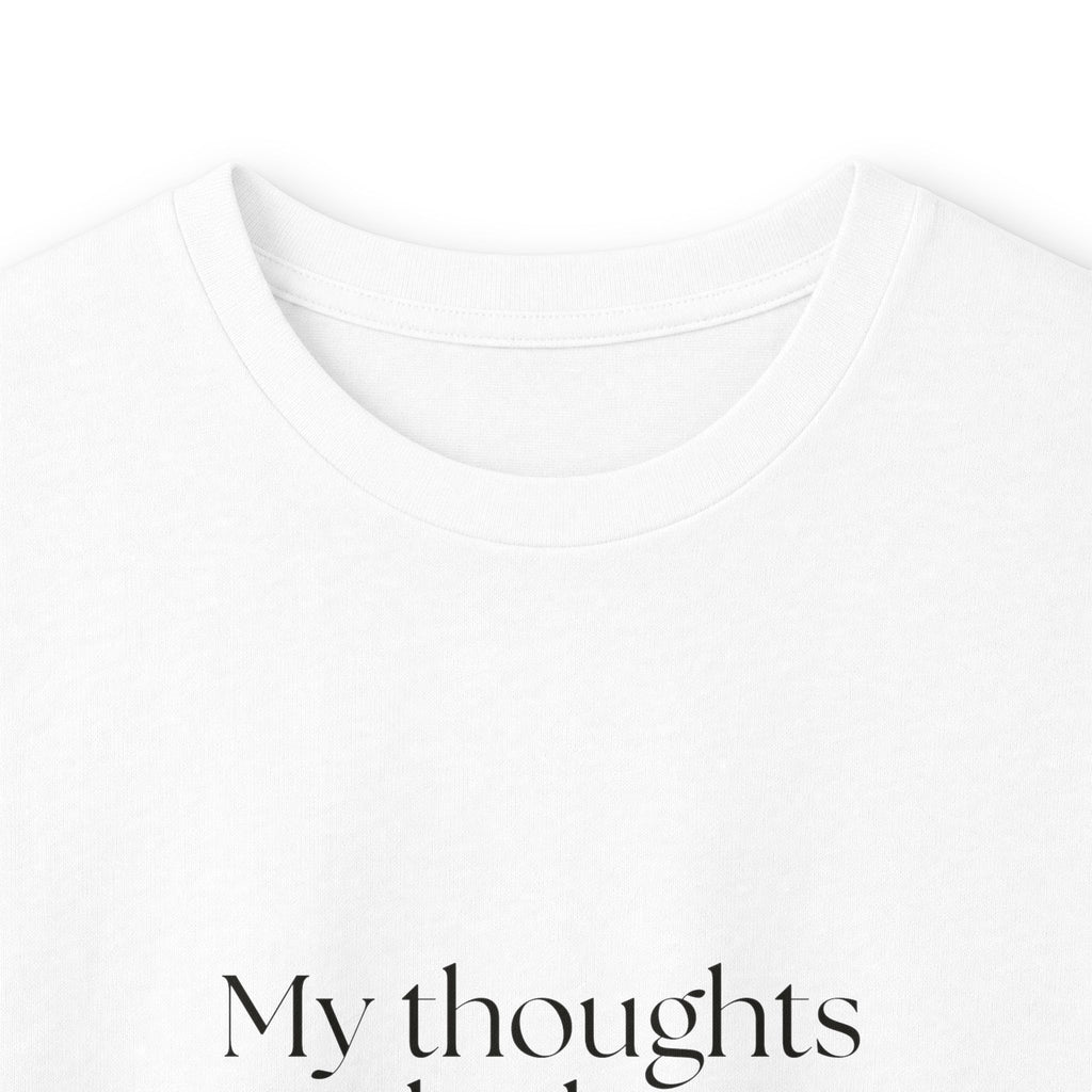 My thoughts clock in after dark - Long Sleeve Shirt - For Overthinkers