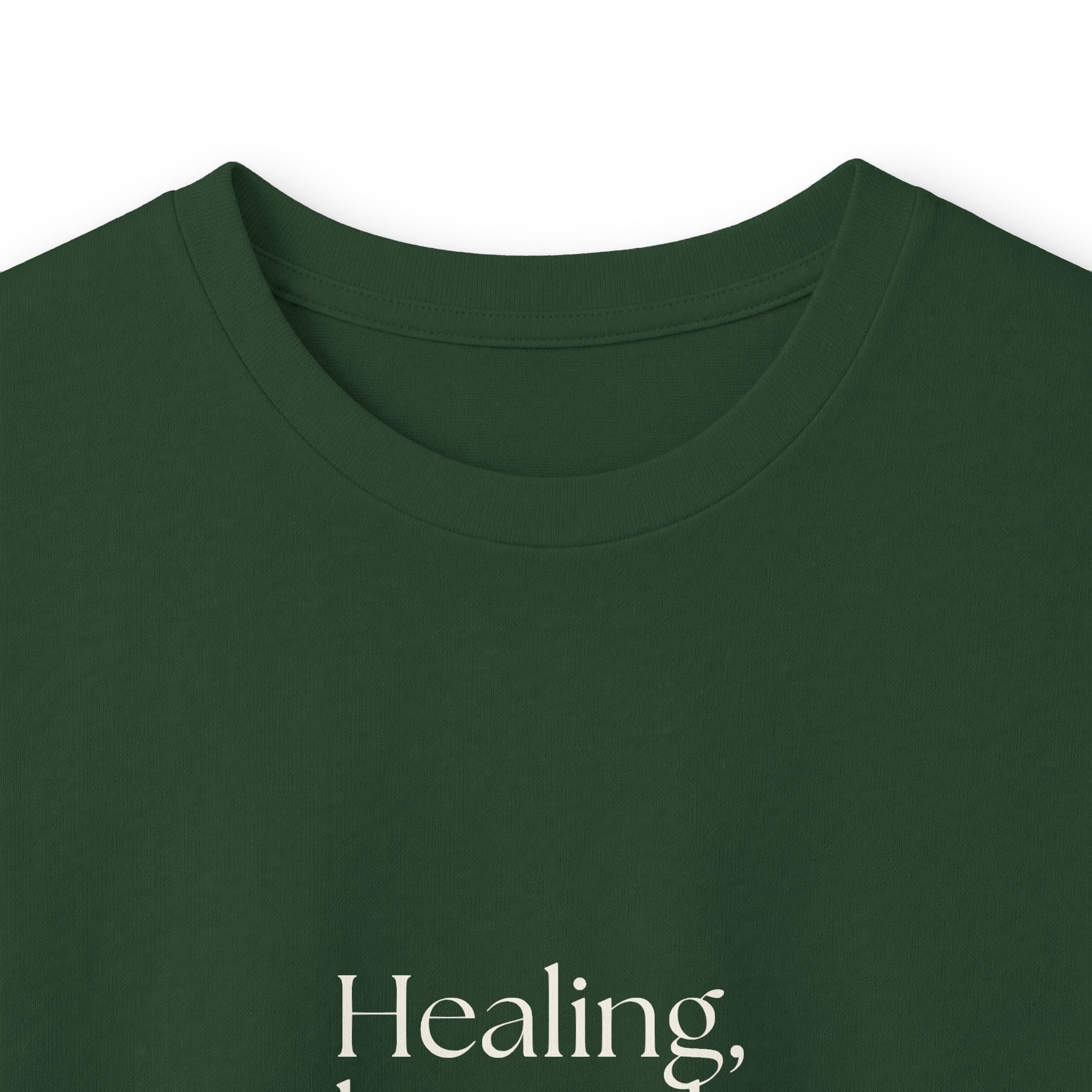 Healing, but with receipts - Long Sleeve Shirt - Dry Humor