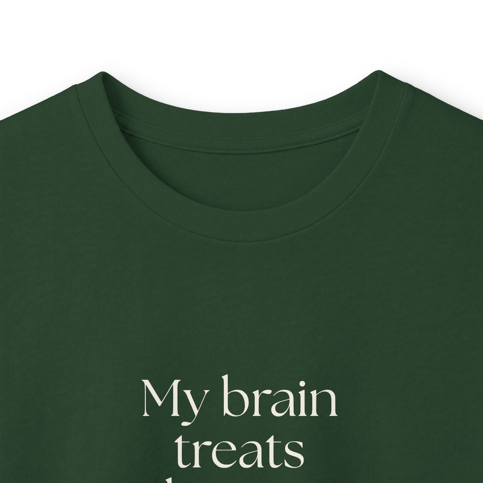 My brain treats silence as a meeting invite - Long Sleeve Shirt - For Overthinkers