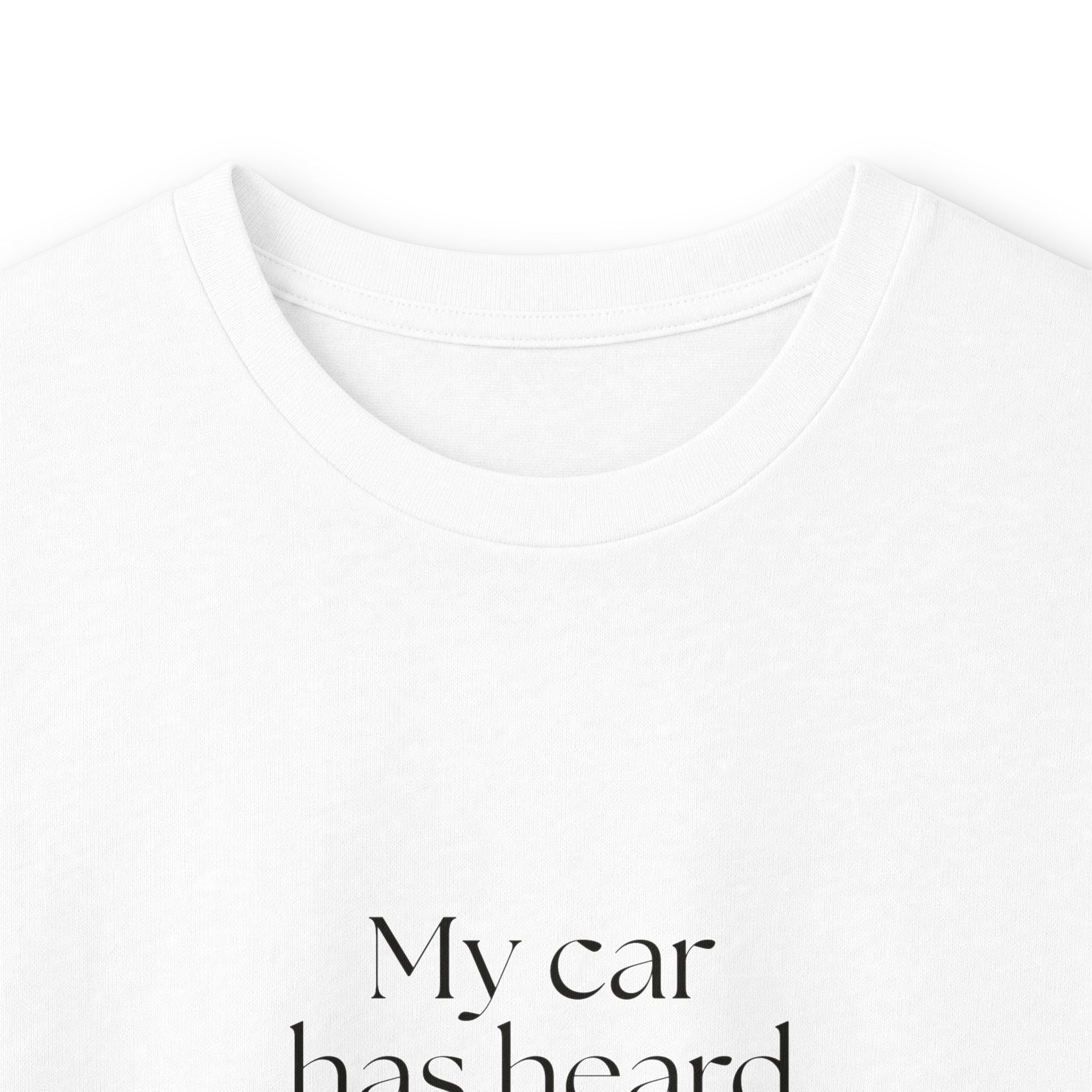 My car has heard my best speeches - Long Sleeve Shirt - For Quiet Minds