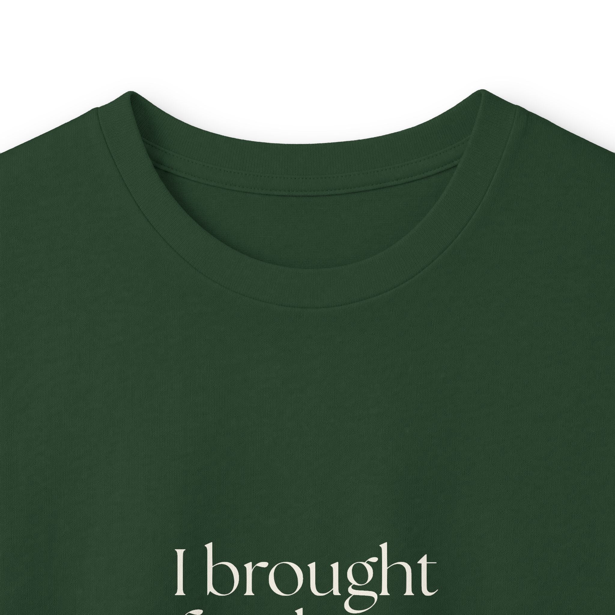 I brought food, not questions - Long Sleeve Shirt - For Someone Who Stays