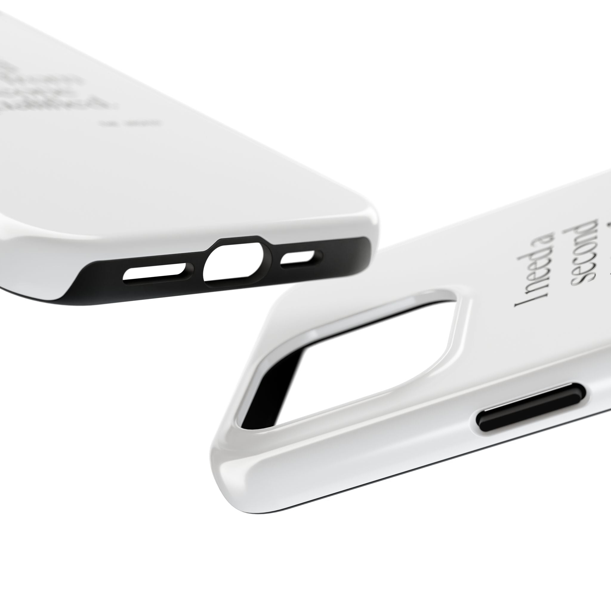 I need a second opinion from someone unqualified - Tough Phone Case - For Overthinkers