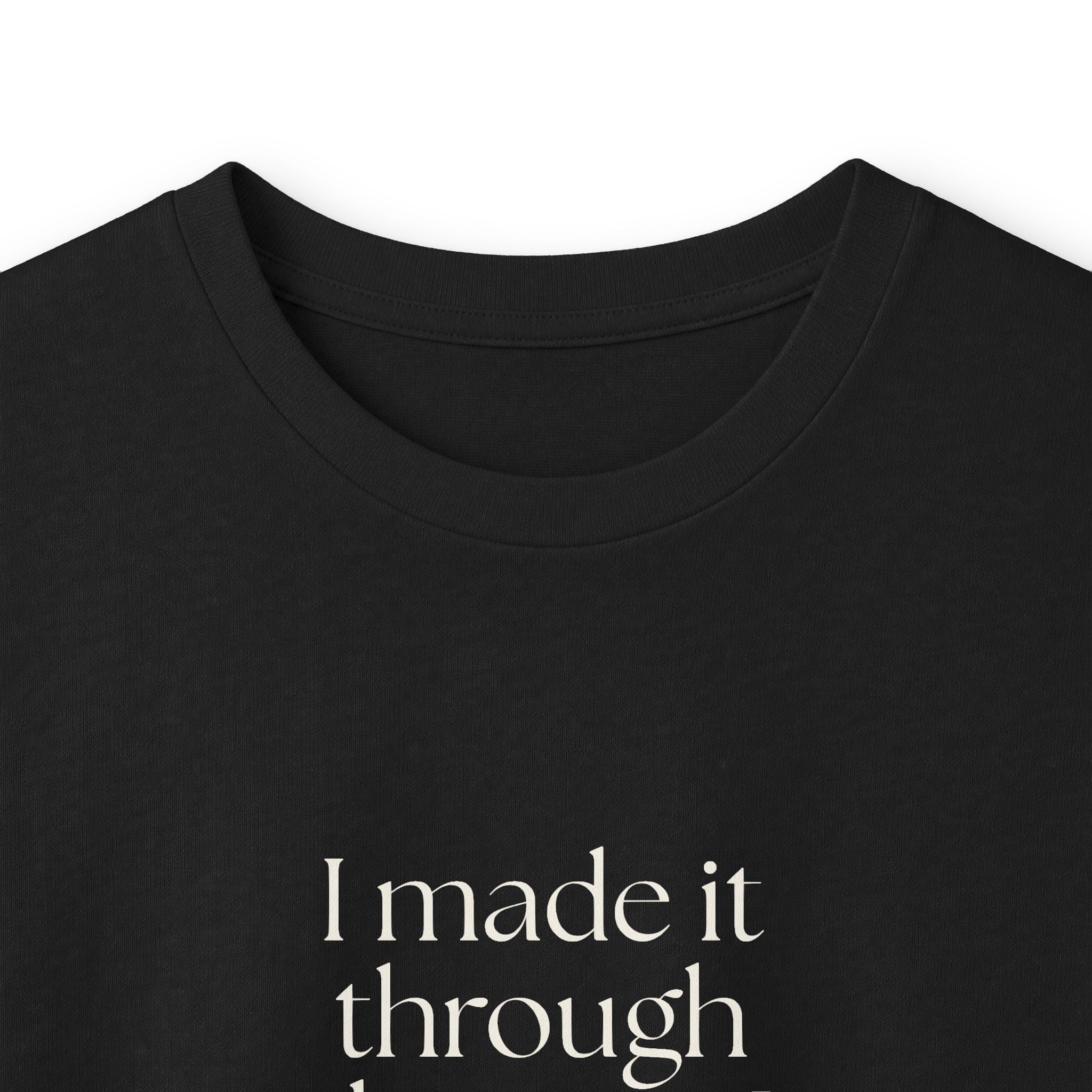 I made it through the part I couldn’t explain - Long Sleeve Shirt - Dry Humor