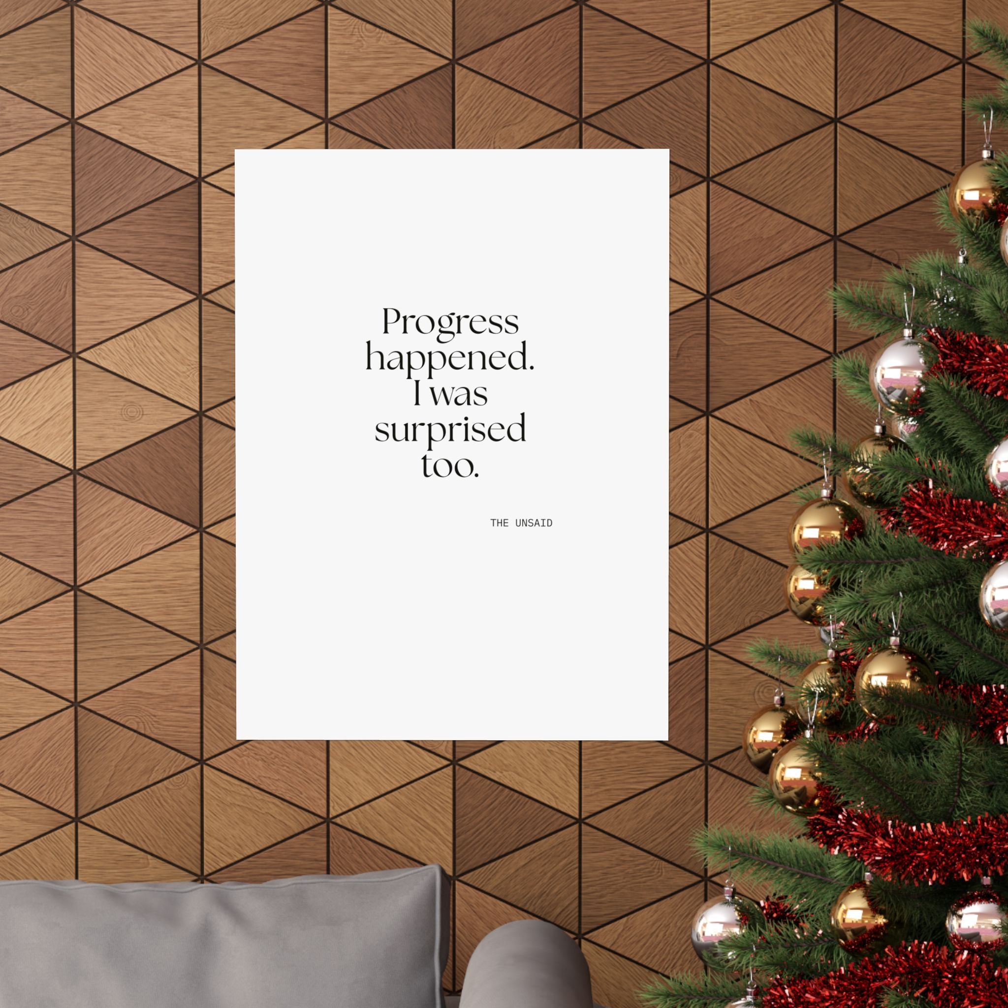 Progress happened. I was surprised too - Poster - Dry Humor