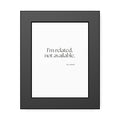 I’m related, not available - Framed Print - For Someone Who Stays