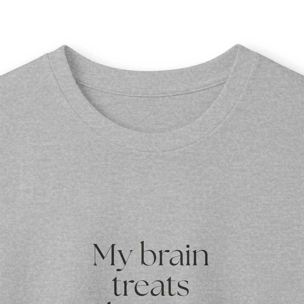 My brain treats silence as a meeting invite - Long Sleeve Shirt - For Overthinkers
