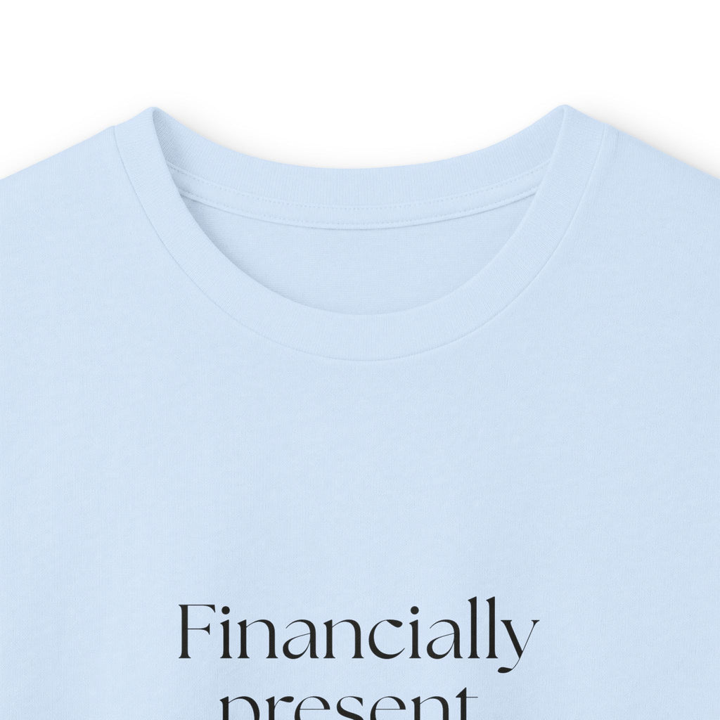 Financially present. Emotionally overdrafted - Long Sleeve Shirt - Dry Humor