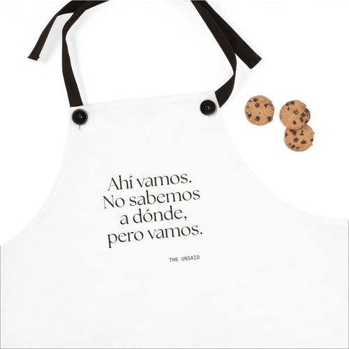 Ahí vamos. No sabemos a dónde, pero vamos - Apron - En Español