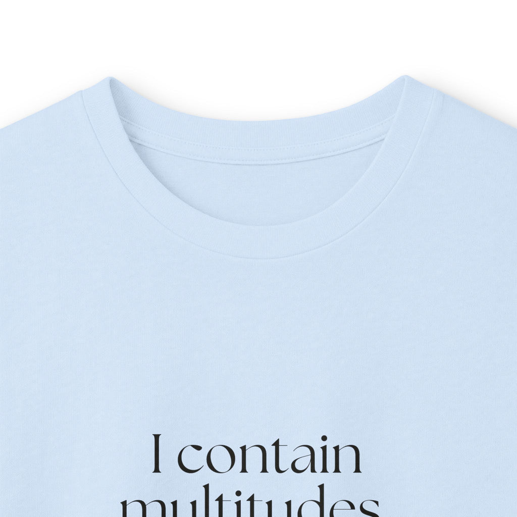 I contain multitudes. Most are tired - Long Sleeve Shirt - Dry Humor