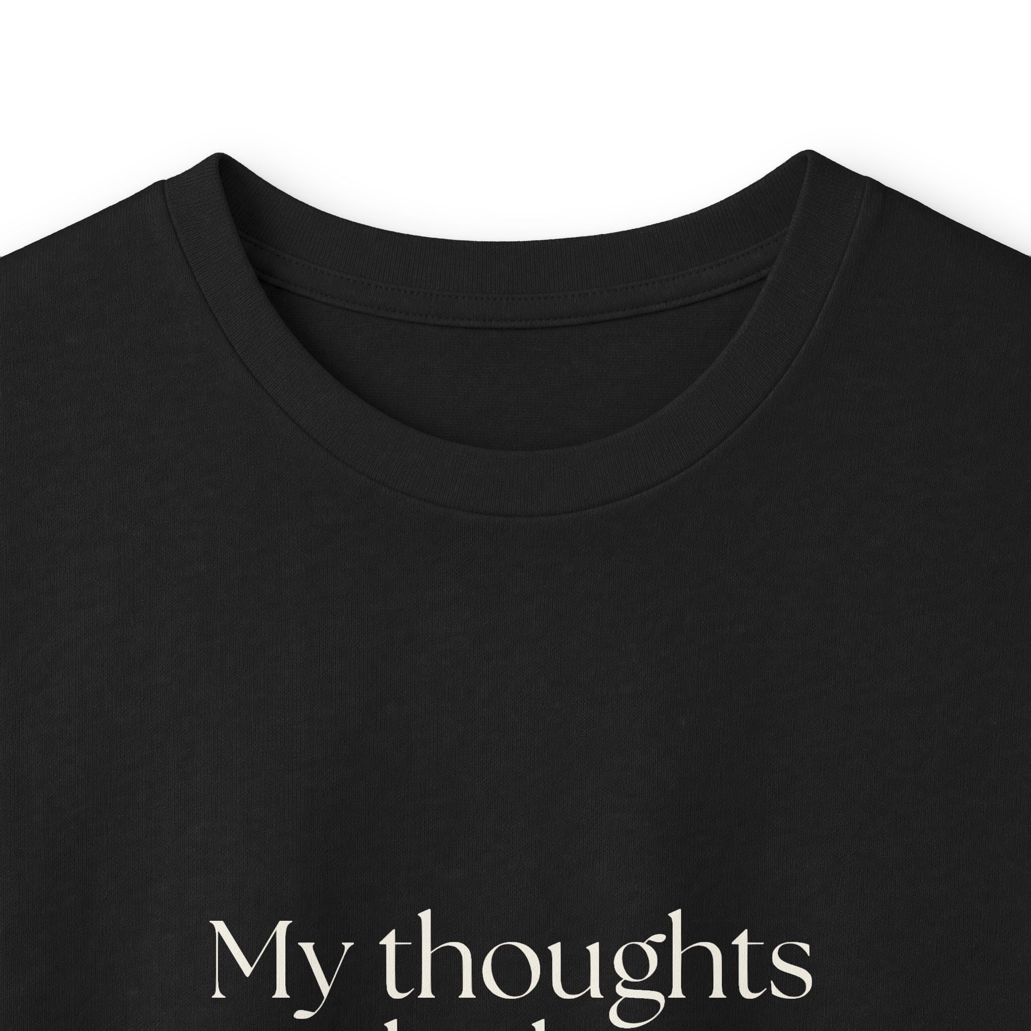 My thoughts clock in after dark - Long Sleeve Shirt - For Overthinkers