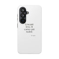 I meant love. It came out weird - Tough Phone Case - For Introverts