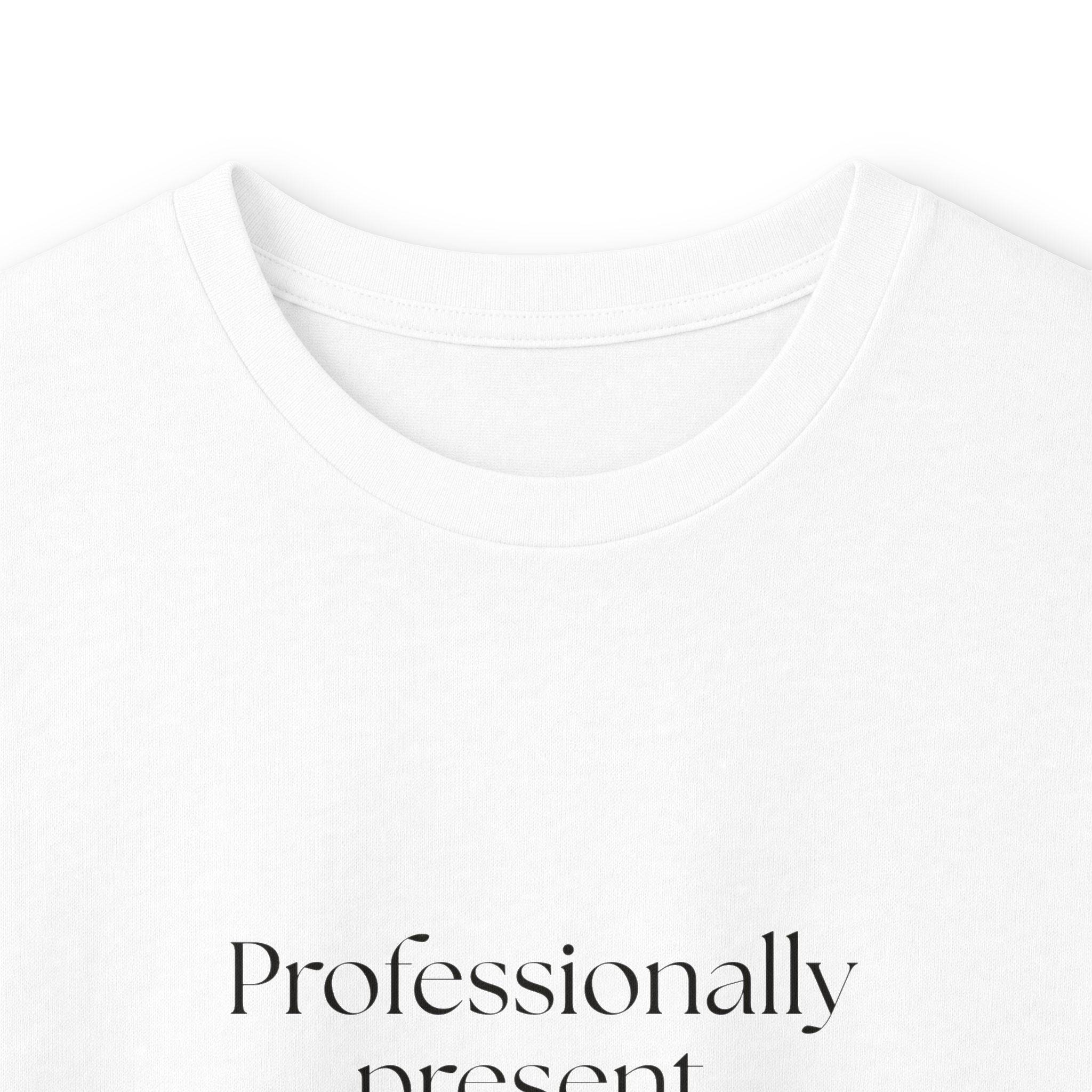 Professionally present. Personally buffering - Long Sleeve Shirt - For Tired Days