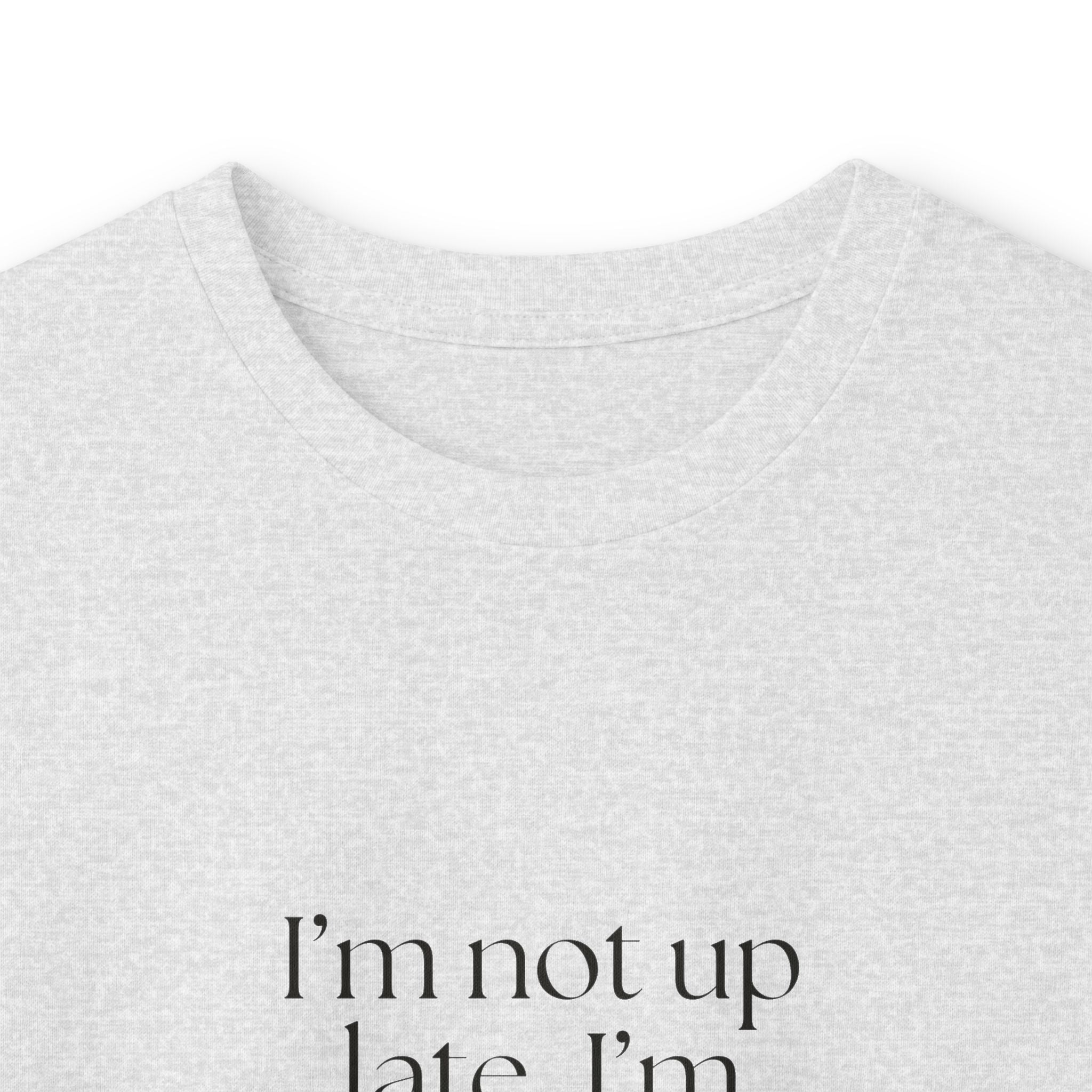 I’m not up late. I’m processing horizontally - Long Sleeve Shirt - For Overthinkers