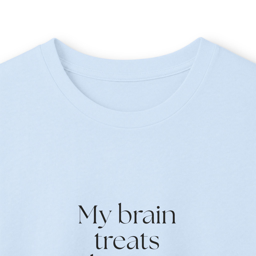 My brain treats silence as a meeting invite - Long Sleeve Shirt - For Overthinkers