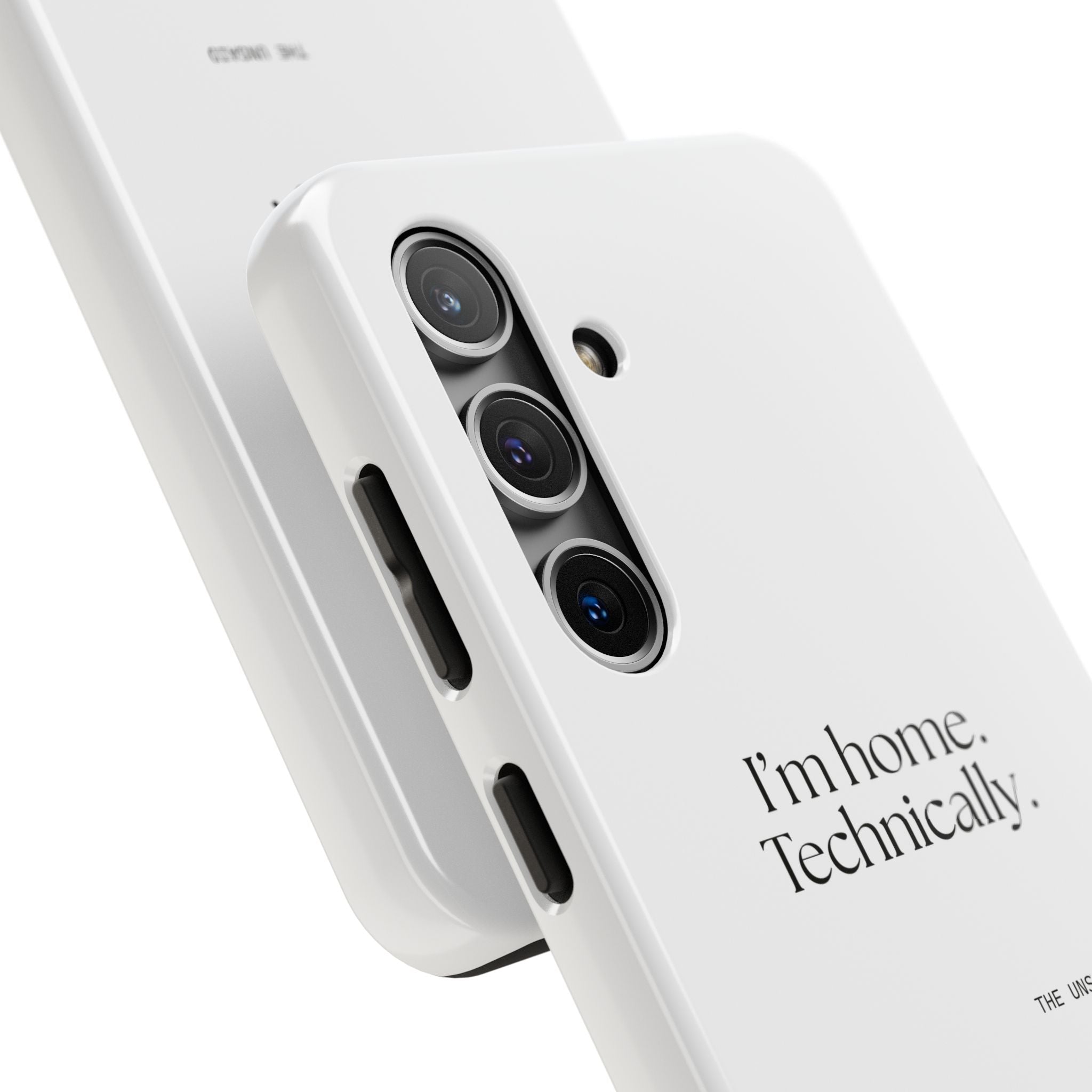 I’m home. Technically - Tough Phone Case - For Quiet Minds