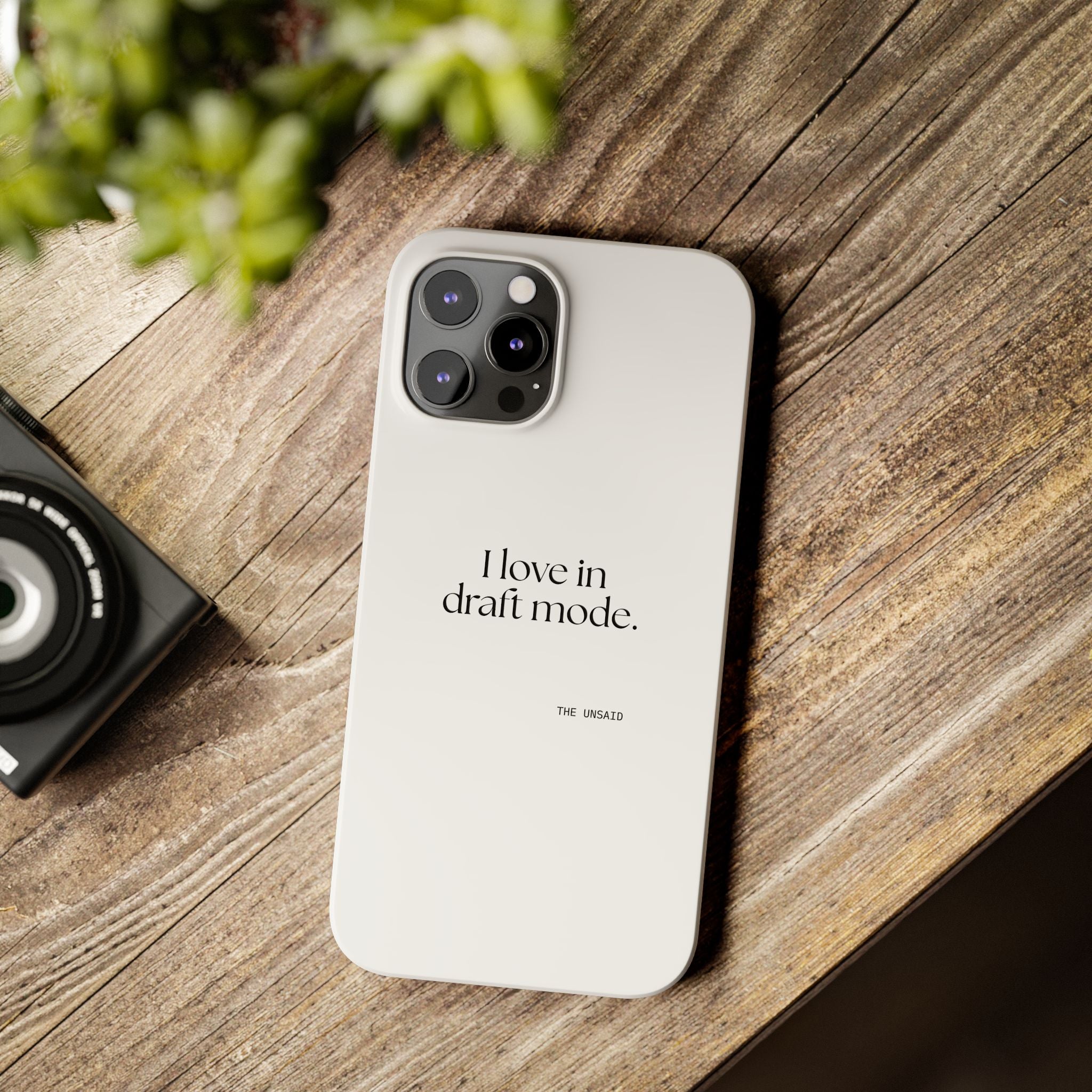 I love in draft mode - Phone Case - For Introverts