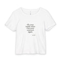I’ll come inside when I become a person again - Baby Tee - For Quiet Minds
