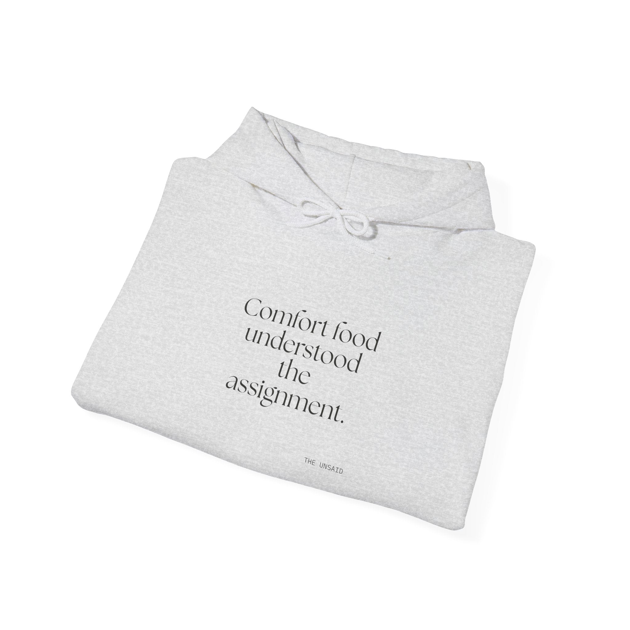 Comfort food understood the assignment - Hoodie - Dry Humor