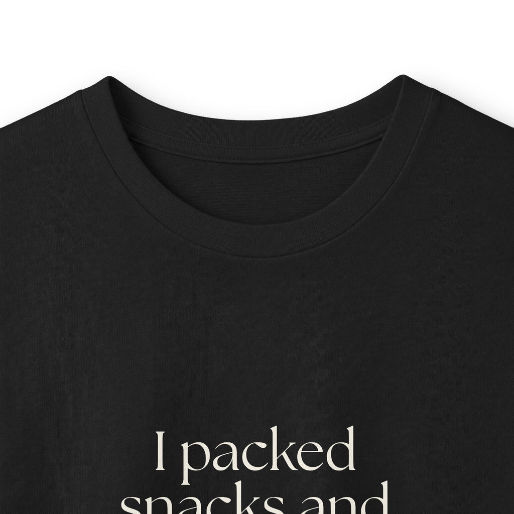 I packed snacks and unresolved feelings - Long Sleeve Shirt - Dry Humor