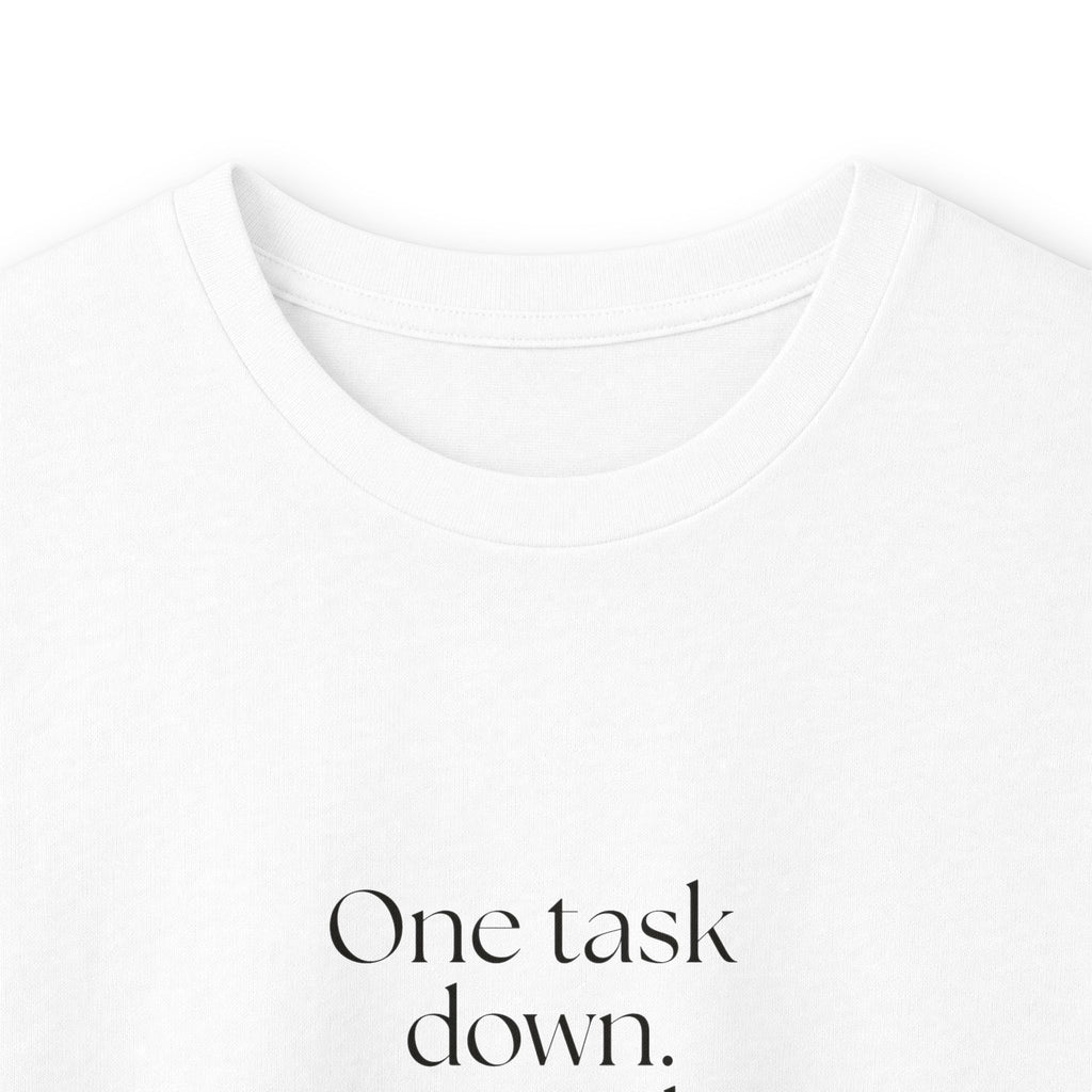 One task down. Personality restored briefly - Long Sleeve Shirt - Dry Humor