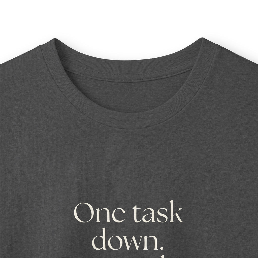 One task down. Personality restored briefly - Long Sleeve Shirt - Dry Humor